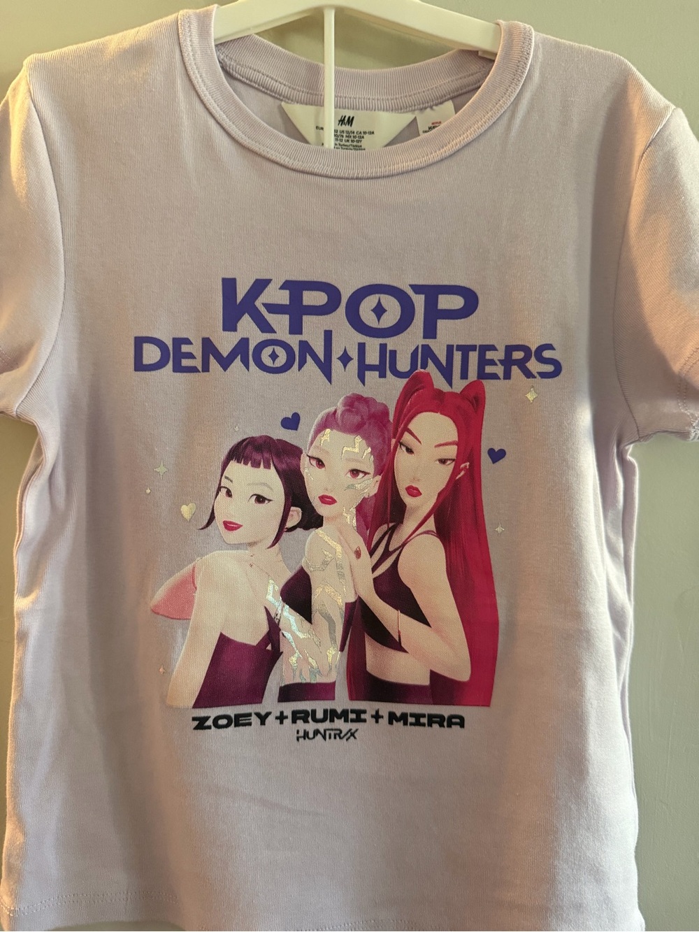 Netflix Lilac K-POP Demon Hunters Graphic Tee